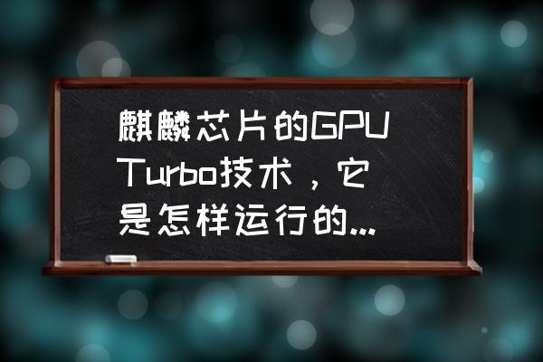 线程是怎么运行的 麒麟芯片的GPU Turbo技术，它是怎样运行的？打开游戏它就会自动运行吗？