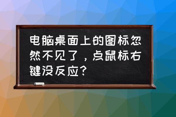 电脑没有声音图标怎么办 电脑桌面上的图标忽然不见了，点鼠标右键没反应？