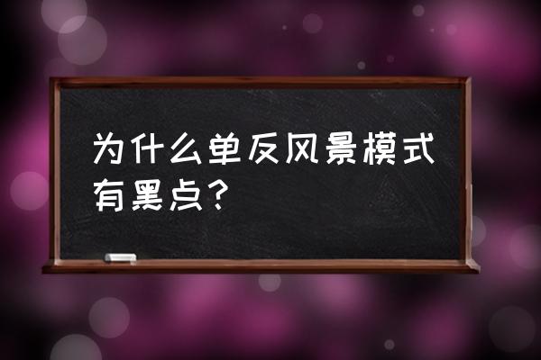 怎么判断屏幕上是灰尘还是黑点 为什么单反风景模式有黑点？