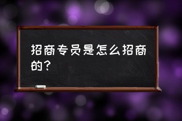 招商营销策略和思路 招商专员是怎么招商的？